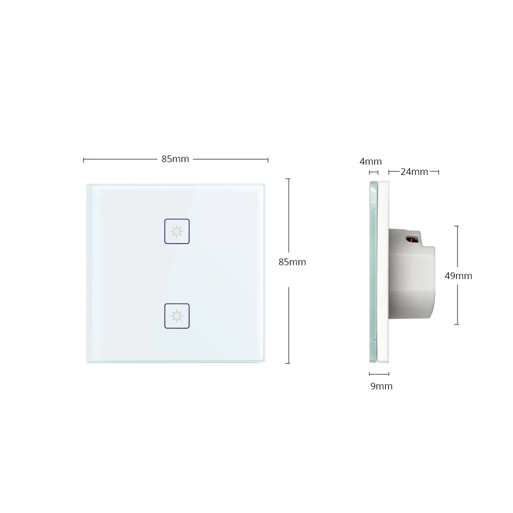 Высветильник ель света Zemsmart Zigbee с евровилкой для смартфонов контроллер телефона