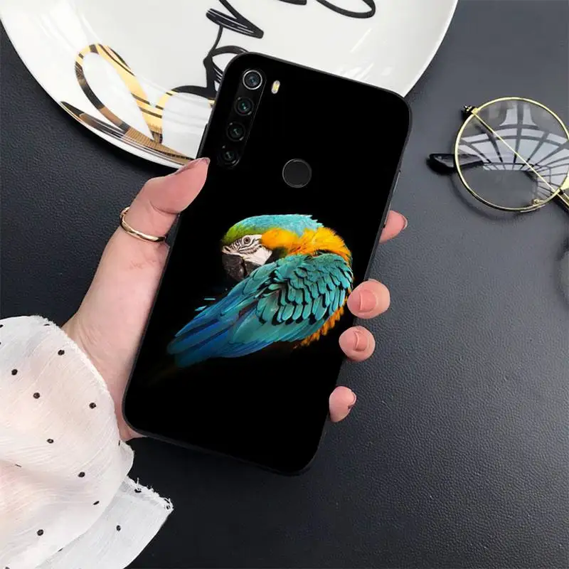 

Parrot starling animal colorful Phone Case For Xiaomi Redmi 7 8 9t a3Pro 9se k20 mi8 max3 lite 9 note 9s 10 pro