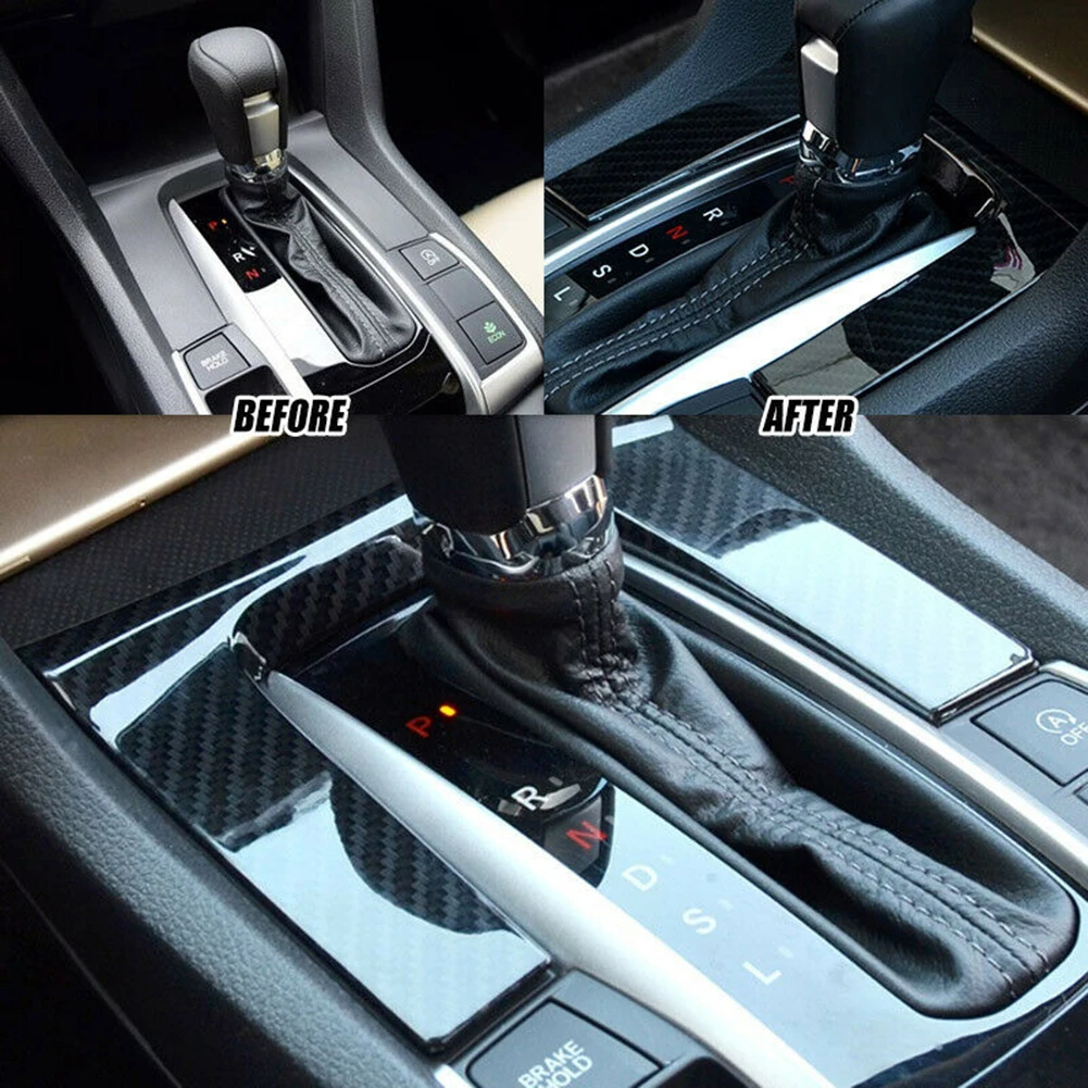 Аксессуары для автомобиля из углеродного волокна Honda Civic Sedan 16 18 дюймов|Лепнина