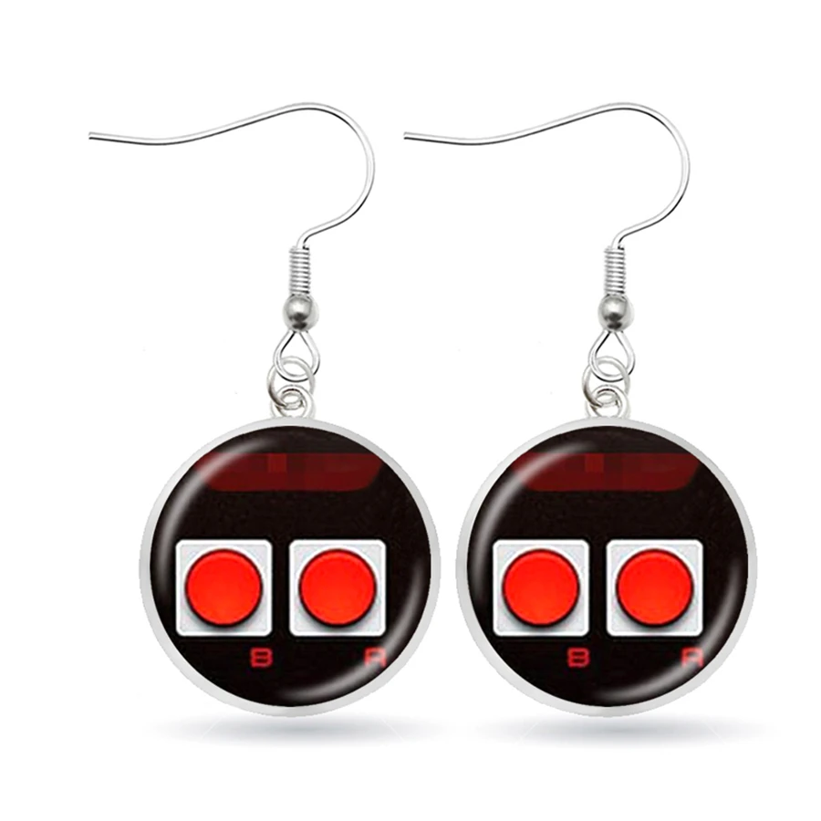 Винтажные видео игры висячие серьги в виде игрового пульта крутые мужские