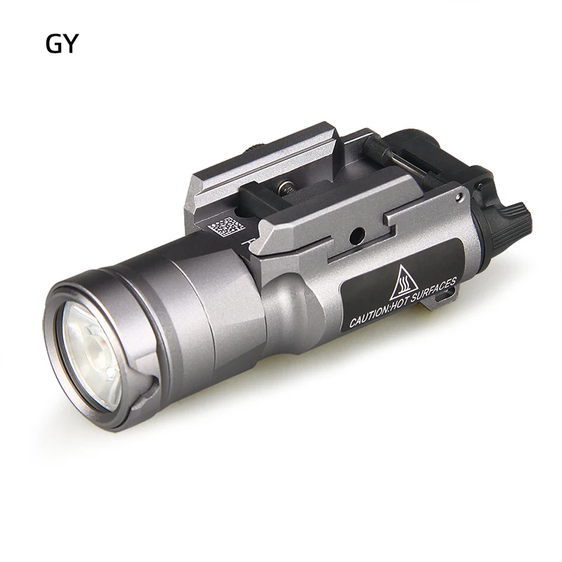 Tactical Weapon light X300UH-B Flashlight Pistol gun White LED Hunting Flashlight For 21.2mm Picatinny For 20mm Rails HK15-0135