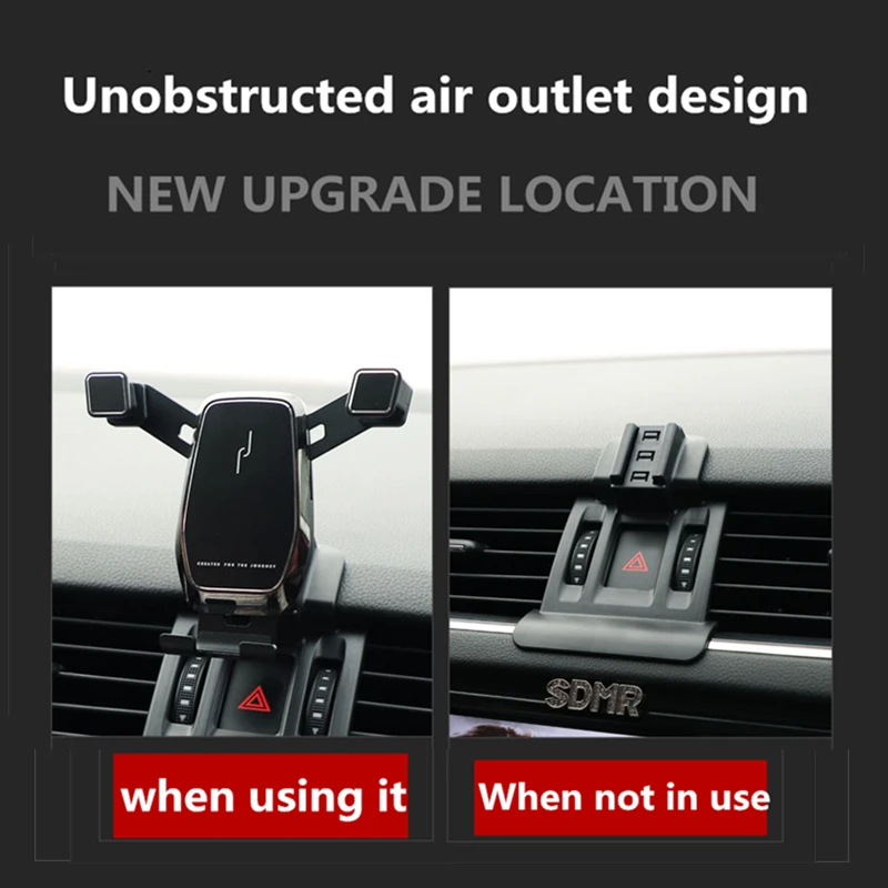 

Wireless Charging Car Gravity Phone Holder For SKODA Octavia 2016 2017 2018 2019 2020 Mobile Phone Support Mount Accessories