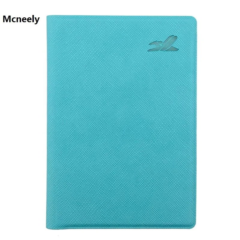 Sky Blue 7 цветов, высокое качество, Новое поступление, Обложка для паспорта для путешествий, с держателем для карт, чехол для ID, держатель для билетов, путешествия, папки для бумаг - Цвет: Sky Blue