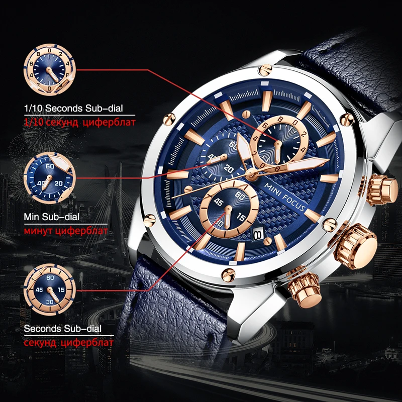 Часы наручные мужские кварцевые брендовые Роскошные повседневные
