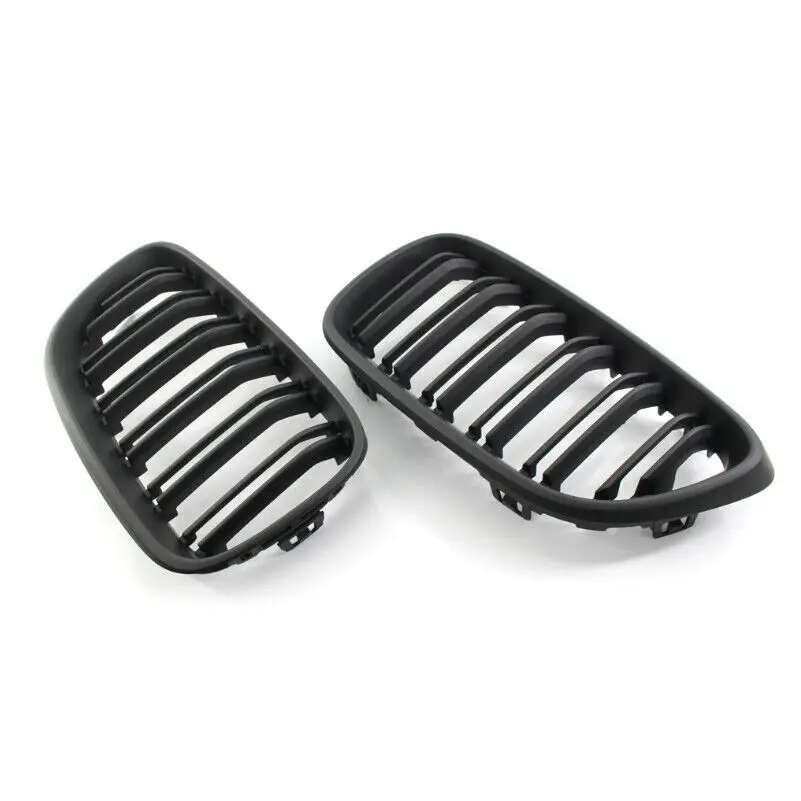 Черная матовая решетка для переднего бампера BMW 2 серии F22 F23 M2 F87 220i 228i 230i