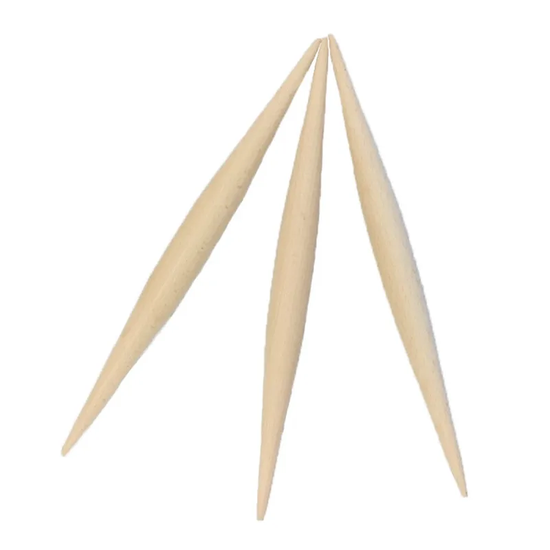 Профессиональная деревянная скалка для макаронных изделий с двойным