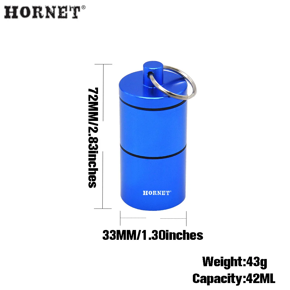HORNET Stash Jar герметичный устойчивый к запаху алюминиевый контейнер для специй с 2