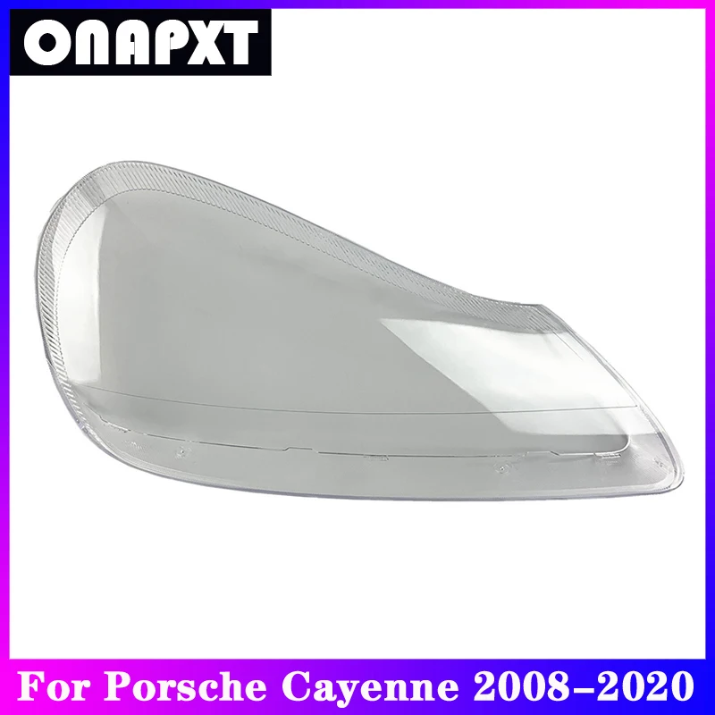 

Замена передней светильник для Porsche Cayenne автомобильный абажур из оргстекла для передсветильник фары прозрачная линза 2008-2020