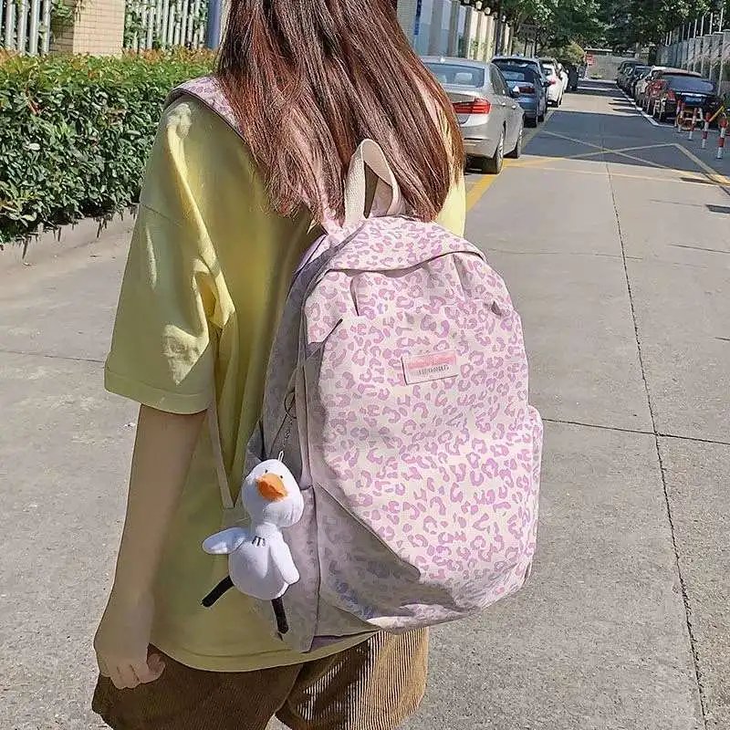 Вместительный рюкзак, новая школьная сумка, женский простой дорожный рюкзак в Корейском стиле для учеников Старшей школы и колледжа