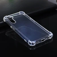 For Realme Realme Pro Shockproof Clear Transparent Silicone TPU Soft Phone Back Case Cover Coque Funda