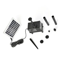 1 8 w solar water pump standing floating submersible water fountain for pond pool aquarium fountains spout garden patio