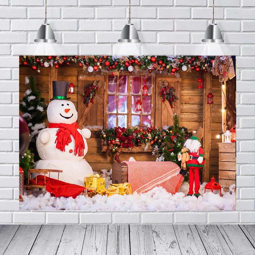 Рождественский фон Рождественская елка белый снег Новогоднее украшение для дома