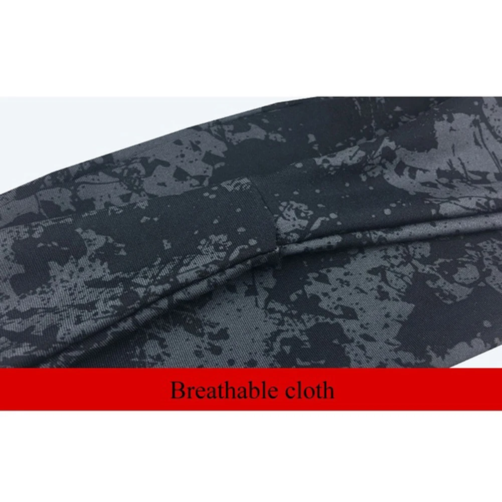 1PcUnisex Camouflage Graffiti Print Stretch Running Lyca Absorbent Cycling Yoga Sport Headband Sports Sweatband Hair Accessories |