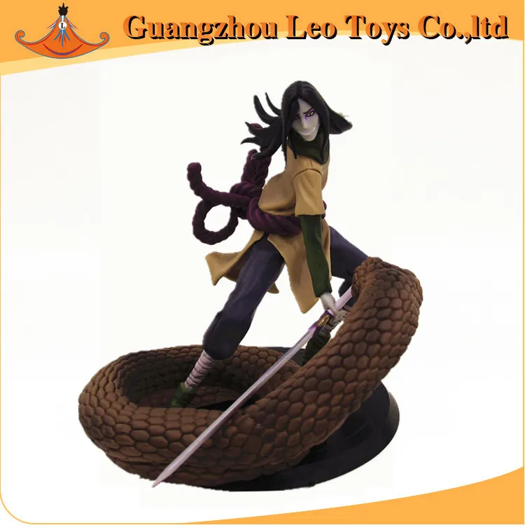 Anime Orochimaru Snake Action Figure Toy With Grass-Cutting Sword PVC Collection Doll Model Toys Kid Christmas Gifts | Игрушки и хобби