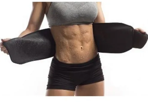 Прибор для лифтинга лица обертывание похудения Пояс Пот Премиум тренажер талии