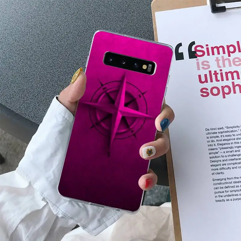 

YNDFCNB Retrograde Phone Case for Samsung S10 S10e S8 S9 Plus S7 Edge Note10 9 8 Soft Transparent TPU cove