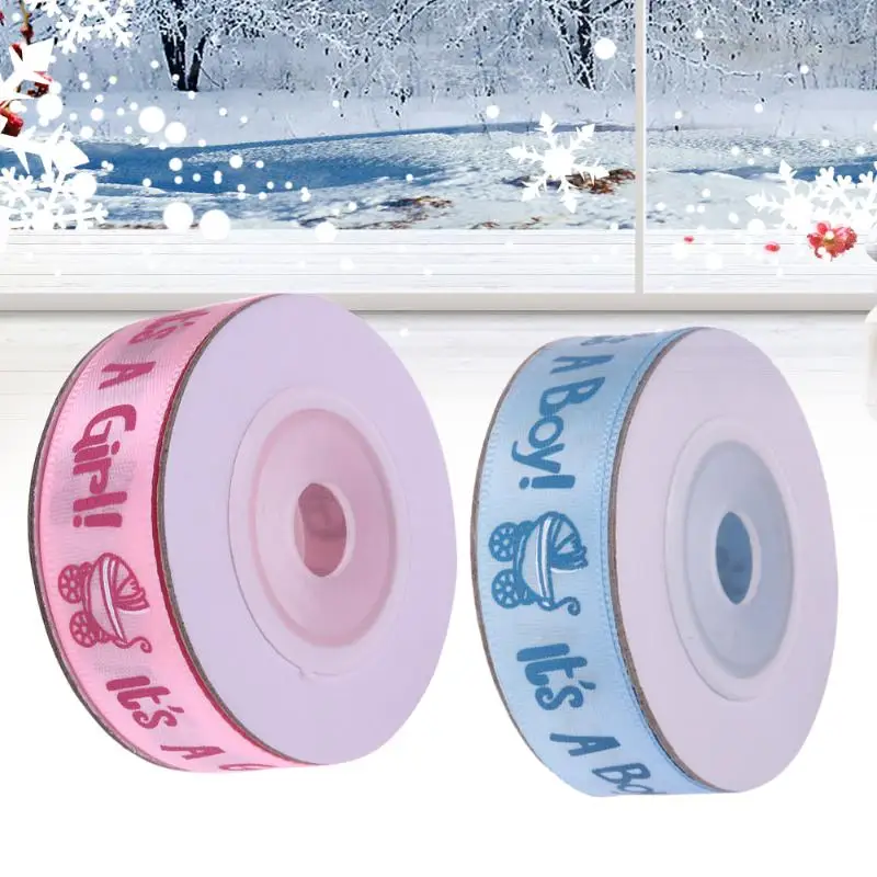 10 ярдов/рулон милые атласные ленты для мальчиков и девочек детей праздничные