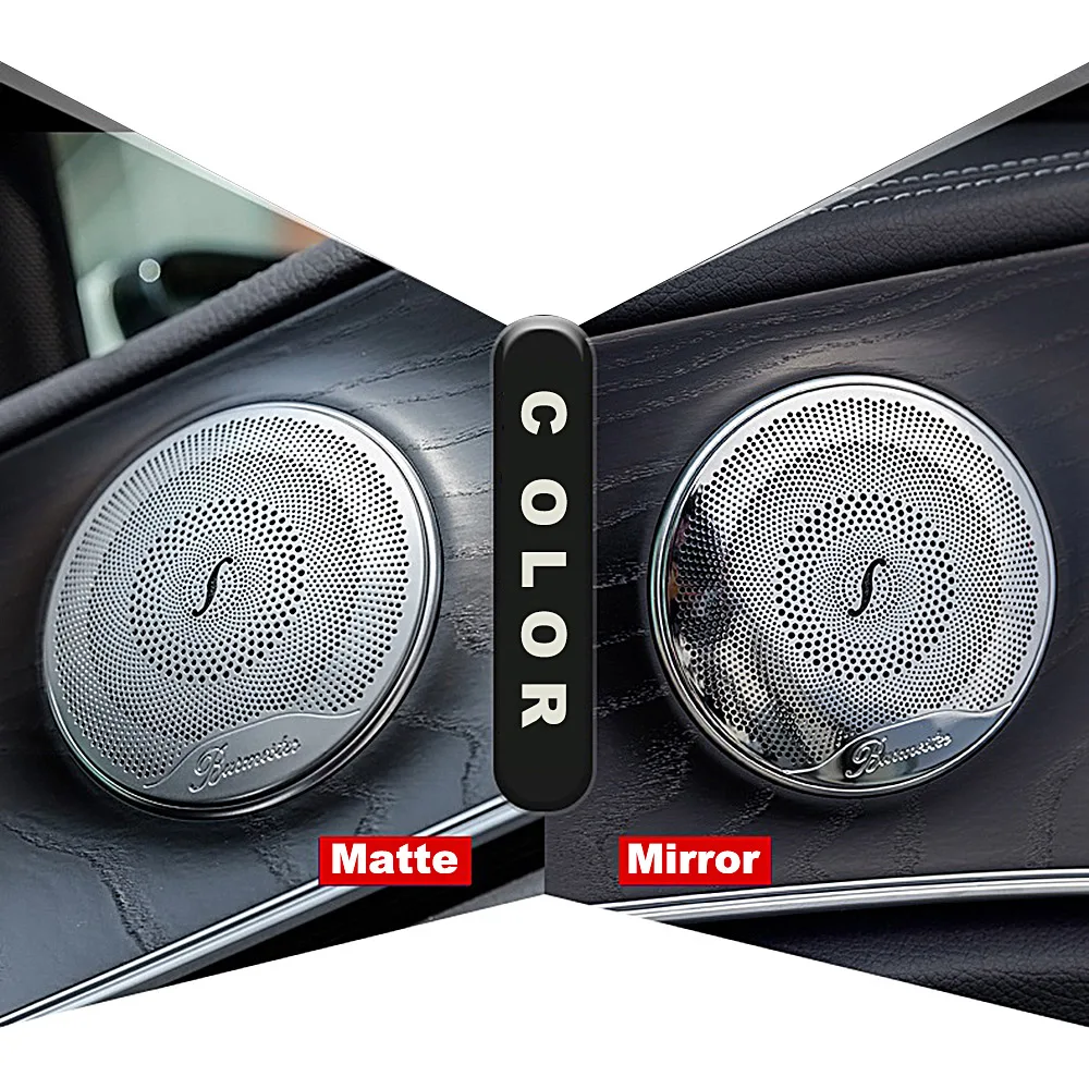 Декоративная крышка для автомобильного динамика 4 шт. громкий динамик 3D наклейка