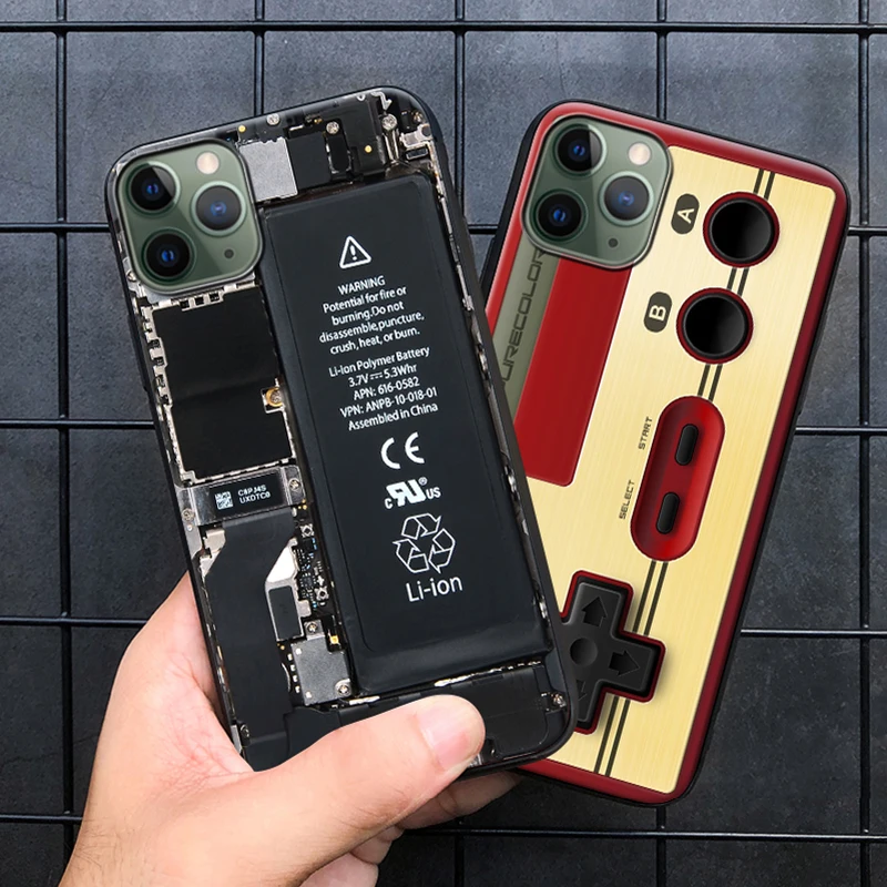 Чехол для iPhone 11 Pro Max задняя крышка из ТПУ с узором чехол телефона Fundas Coque забавный