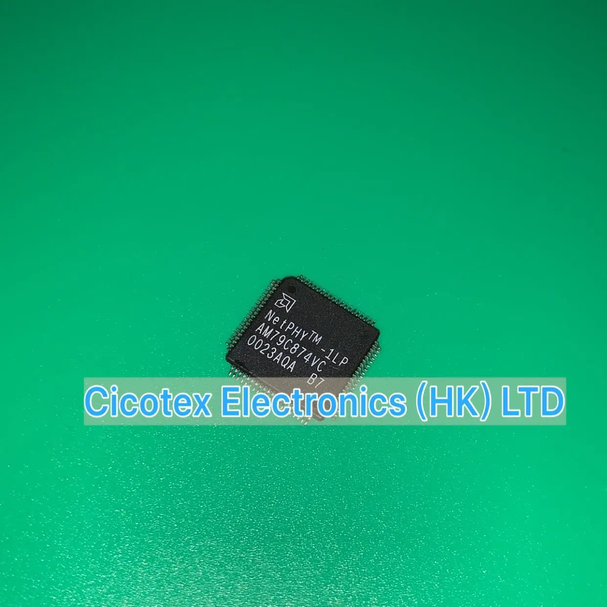 Приемопередатчик AM79C874VC TQFP80 AM 79C874 VC NetPHY 1LP с низкой мощностью 10/100 TX/FX