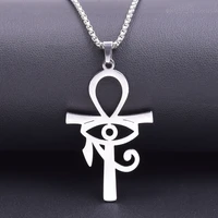 sun evil eye charm necklace stainless steel necklaces for women men chain around neck necklaces cadenas hombre fashion jewelry