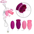 IKOKY Вибраторы для языка эротический стимулятор для точки G и орального клитора, 11 режимов, USB, секс-игрушки