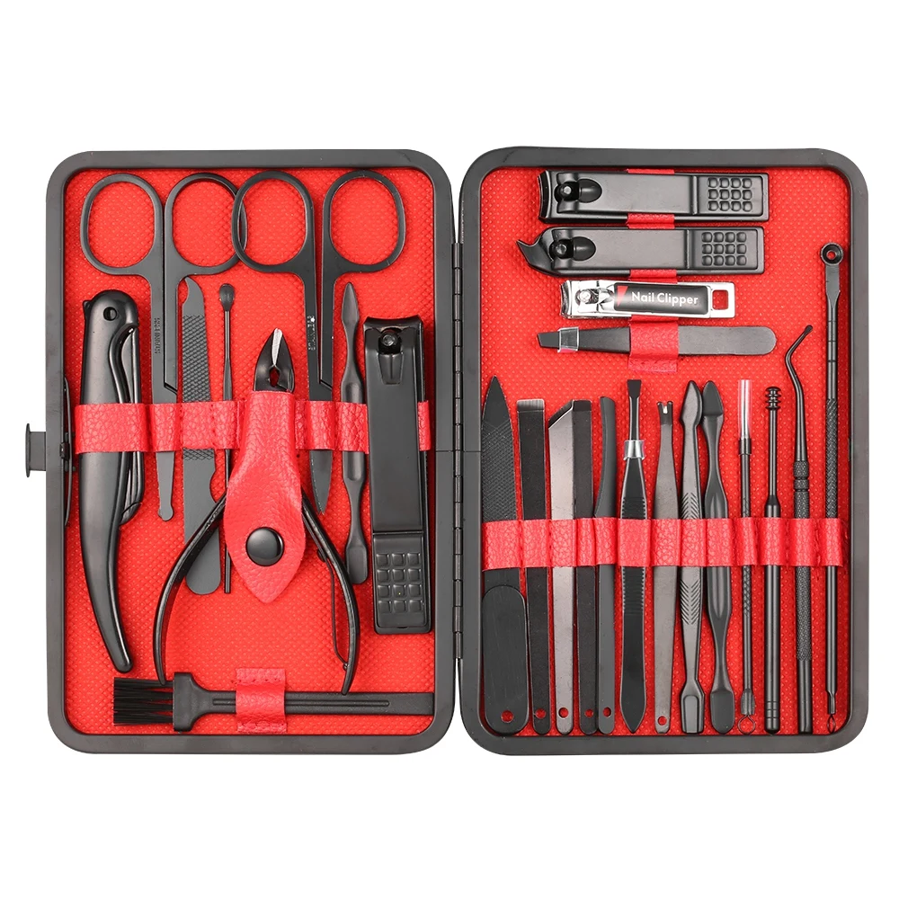 Профессиональный маникюрный набор 7-26 шт. для маникюра и педикюра наборов ногтей