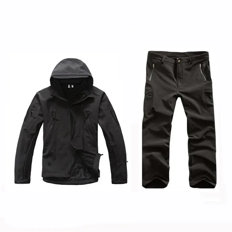 Тактические комплекты Мужская Военная охотничья одежда спортивный костюм для