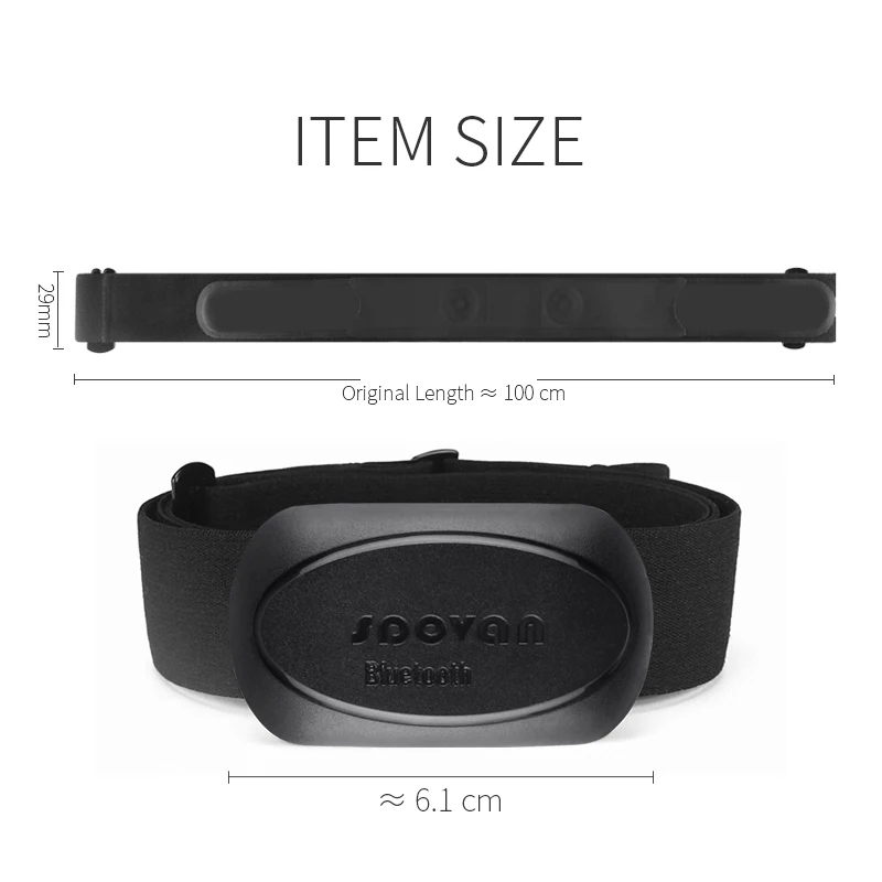 Bluetooth4.0/ANT + монитор сердечного ритма нагрудный ремень для велосипедного