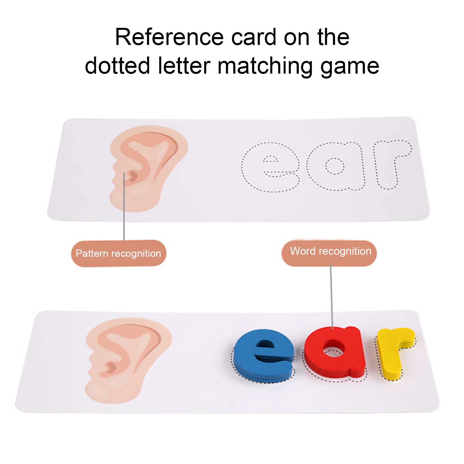 

Children's English Spelling Toy Animal Cognition Educational Toy For Children D50