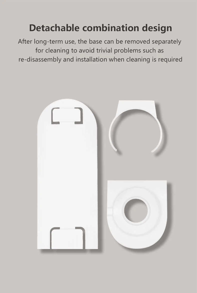 

Electric Toothbrush Holder Rack Toothbrush Base Simple Toothbrush Bracket Storage Rack Daily Necessities Toothbrush Rack