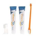 Набор зубных щеток для домашних животных, 3 шт., набор для гигиены полости рта, для ухода за кошками, собаками и щенками