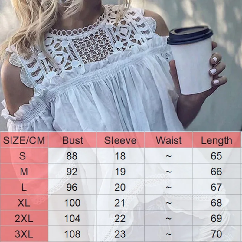

Blouse Women Hollow Out Lace Patchwork Blusas V-Neck Strapless Long Sleeve Elegant Blouse Shirts Solid Women Blouses