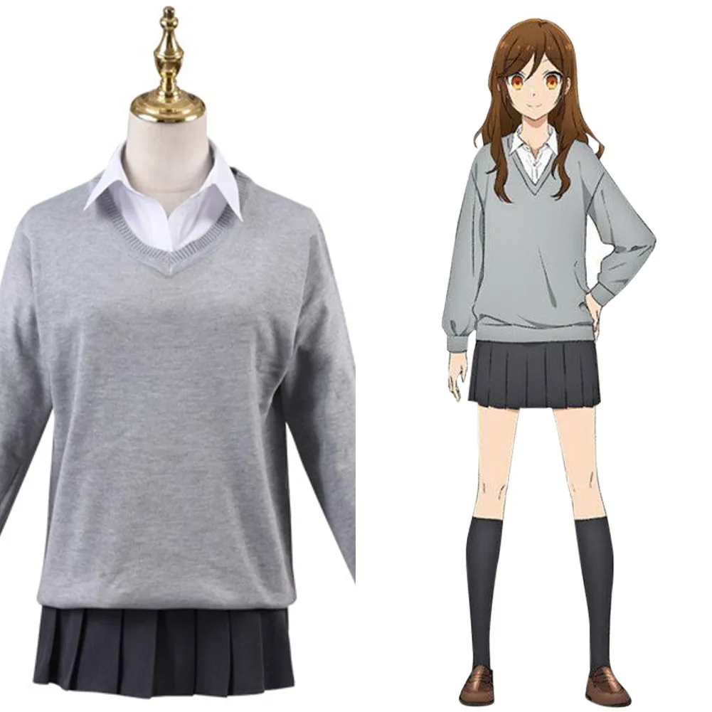 

Униформа Horimiya Kyouko Hori, топ + юбка, карнавальные костюмы на Хэллоуин