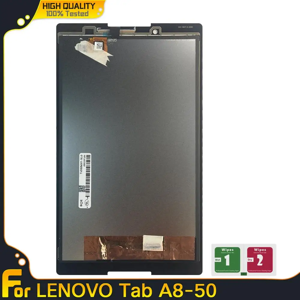 ЖК дисплей экран для Lenovo Tab 2 A8 50 50F 50LC сенсорный в сборе Замена|ЖК-экраны и панели
