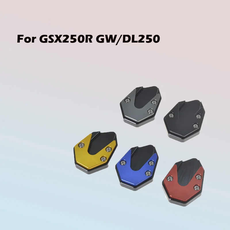 

Подходит для модифицированных боковых кронштейнов GSX250R GW/DL250, нескользящая подкладка, боковая подкладка и дополнительное сиденье для ног
