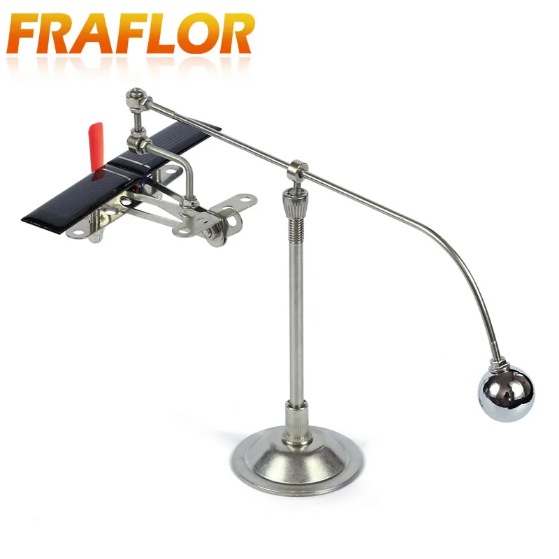 Высокотехнологичные игрушки на солнечной батарее развивающий мини самолет