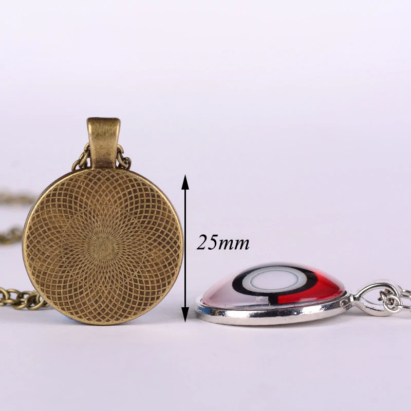

Lovely cartoon style time gem Glass Necklace holiday gift mother father couple affection 2021 new jewelry