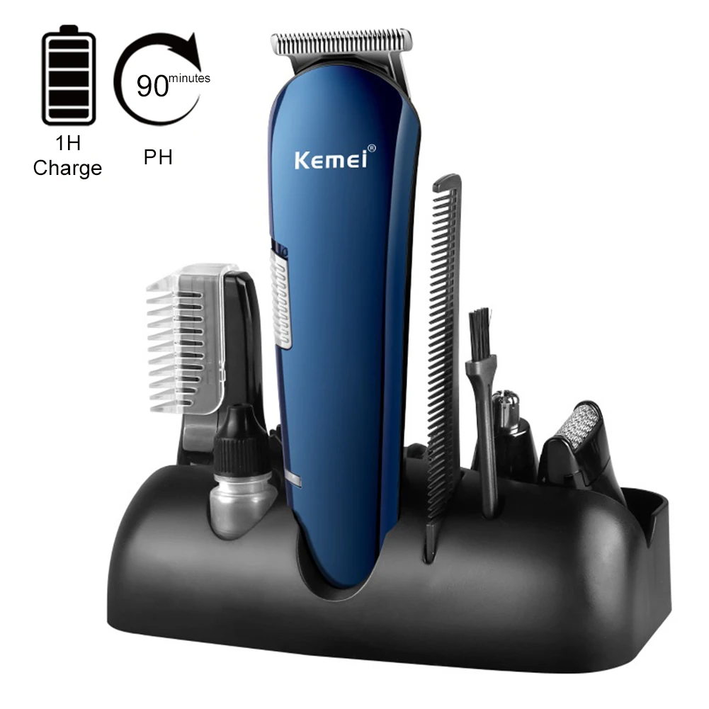 Профессиональная электрическая машинка для стрижки волос с зарядкой от USB