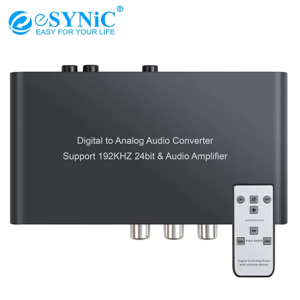 ЦАП Преобразователь 192 кГц Цифро аналоговый аудиопреобразователь Цифровой