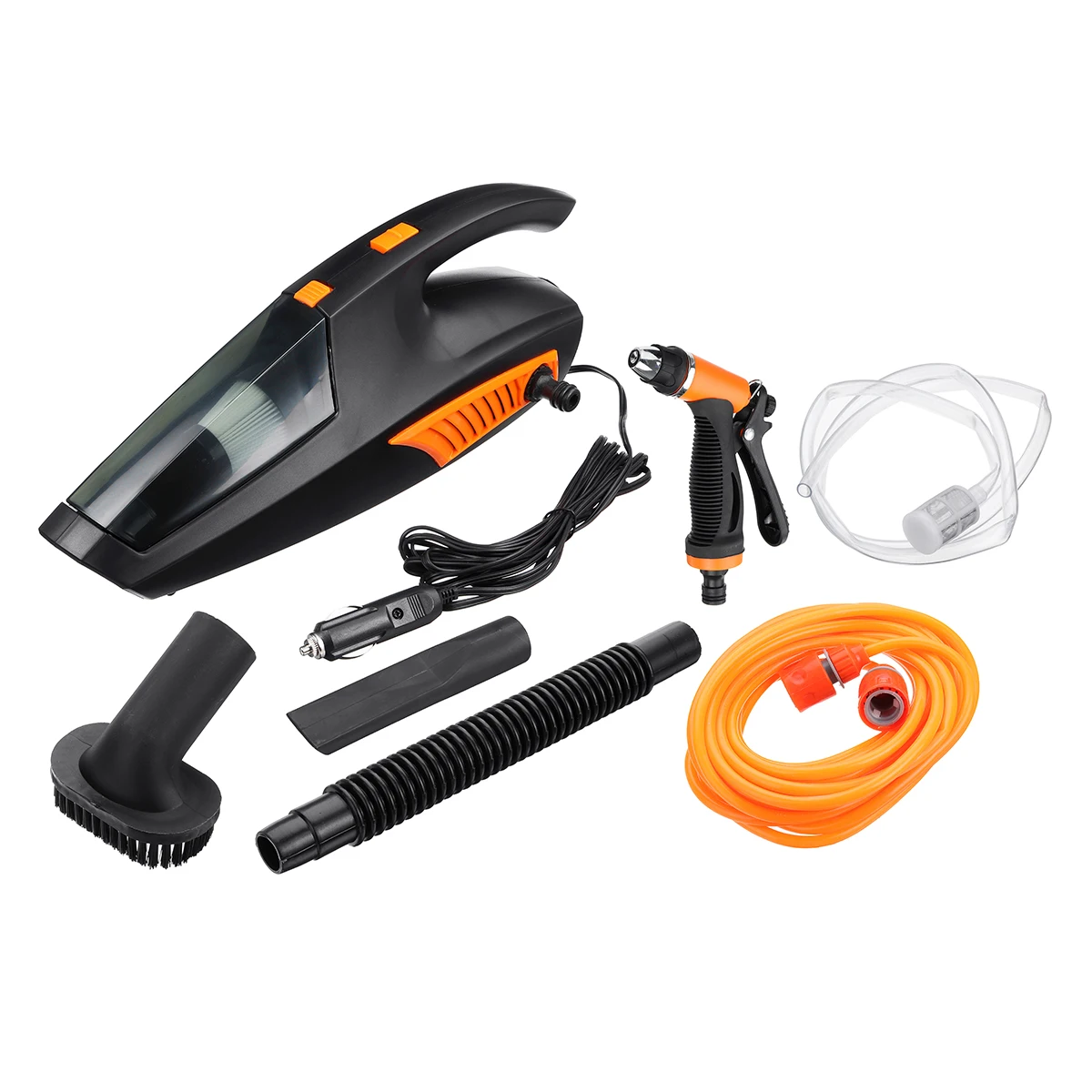 wash vacuum light 12V 120W Портативный для сухой и влажной уборки двойной Применение ручной пылесос моющий с проводом шины надувной автомобильный пылесос освещение - Цвет: wash vacuum light