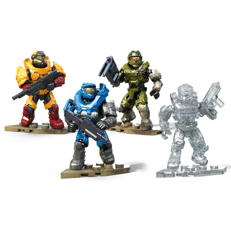 Набор строительных блоков Mega Bloks 220 Halo CNC84 бесконечная серия 2 шт. 1 случайная