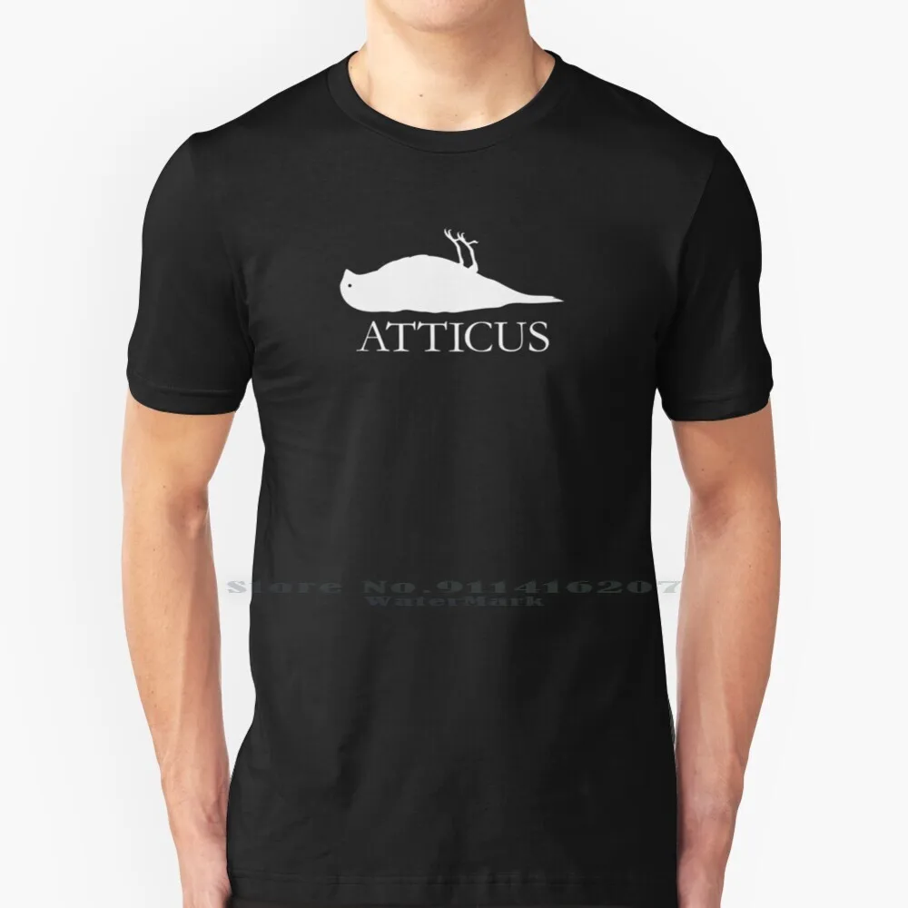 

Clothing Brand T Shirt 100% Pure Cotton Atticus Brand Logo Bird Blink 182 To Kill A Mockingbird New Found Glory