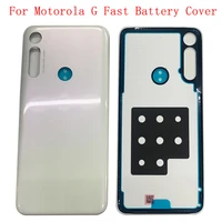 battery cover back panel rear door housing case for motorola g fast battery cover replacement parts