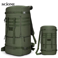 60l 50l hiking backpack camping bag tactical mountaineering climbing molle nylon army bags travel outdoor military bag xa808wa