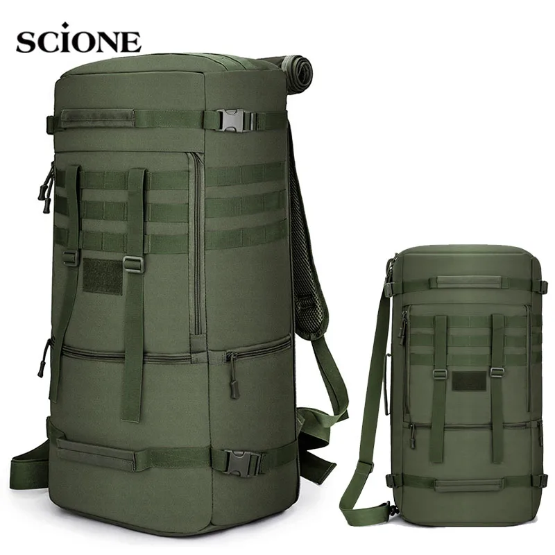 60L 50 л походный рюкзак походная Сумка тактический Альпинизм Скалолазание Molle