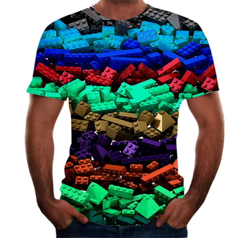 

Nature/Landscape Tree T-shirt Summer Leisure Natural Scenery Full Version 3D T-shirt Cool Men's T-shirt 3D Printing T-shirt Men