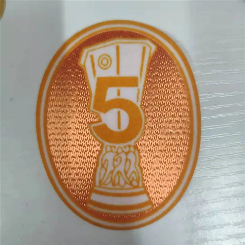 

Europe Champions Patch 5 6 cups Soccer Patch Heat Transfer Badge