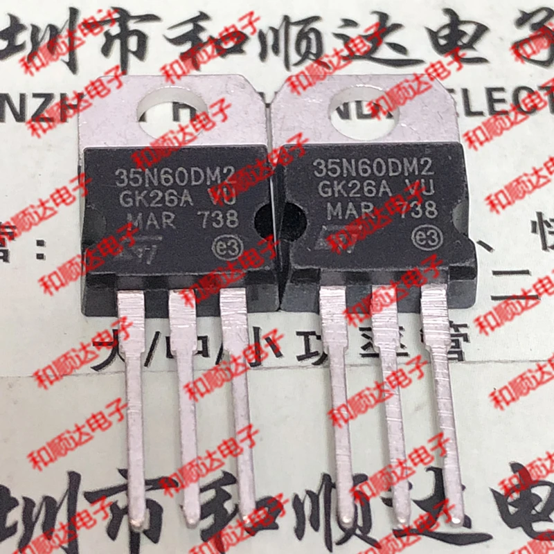 

10pcs/lot 35N60DM2 STP35N60DM2 New stock TO-220 600V 28A