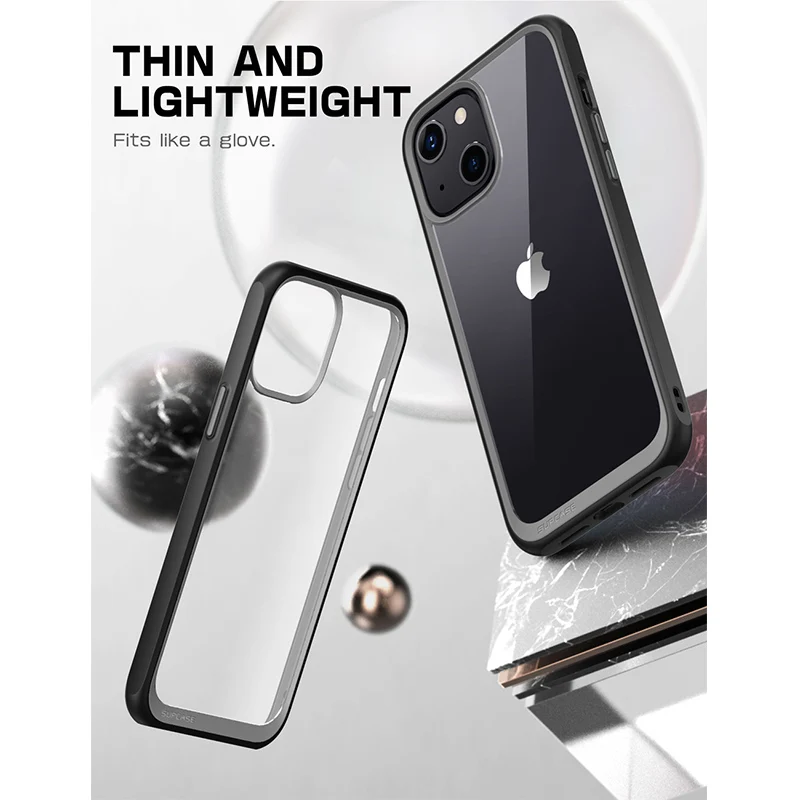 supcase for iphone 13 mini case 5 4 inch 2021 release ub style premium hybrid protective bumper case clear back cover caso free global shipping